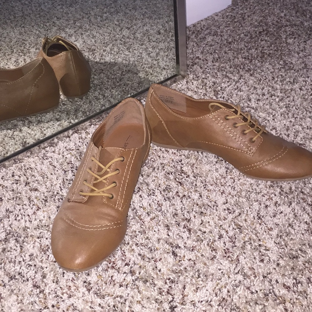 Tan Oxfords
